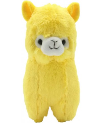 Cuddly Plush Soft Baby Stuffed Animals Toy Llama Lamb Yellow Alpaca Doll 7 " Kids' Plush Pillows Cushion Plush Doll for Gradu...