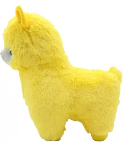 Cuddly Plush Soft Baby Stuffed Animals Toy Llama Lamb Yellow Alpaca Doll 7 " Kids' Plush Pillows Cushion Plush Doll for Gradu...