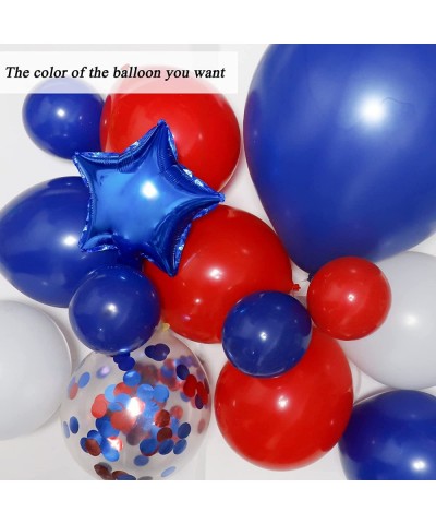 140pcs Red White and Blue Balloon Garland Kit Patriotic Balloon Arch for 4th of July Decorations Baseball Nautical Party $21....