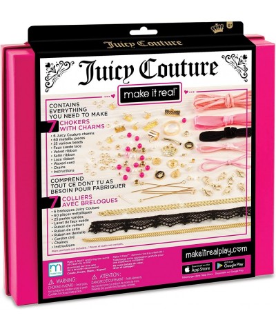 – Juicy Couture Chokers & Charms. DIY Choker Jewelry Making Kit for Girls. Design and Create Girls Choker Necklaces with Juic...