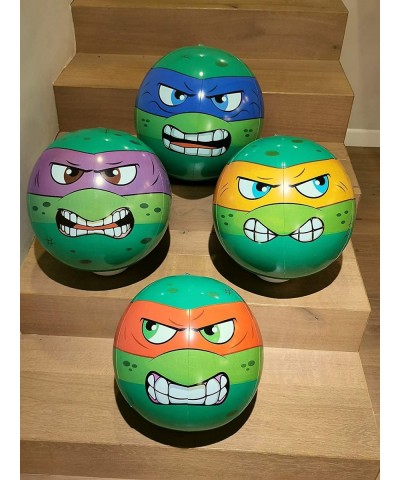 4 Turtles Inflatable Play Ball Set 14" Indoor and Outdoor Play Ball Great for Room and Party Decoration $39.14 Swimming Pool ...