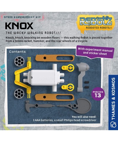 ReBotz: Knox – The Wacky Walking Robot | Build a Wacky Motorized Robot! | Collect All 4 | Combine to Make New Robotic Creatio...