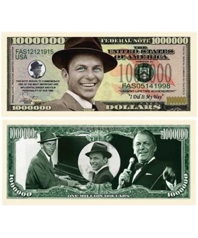 Set of 25 - Frank Sinatra Million Dollar Bill $23.20 Gags & Practical Joke Toys