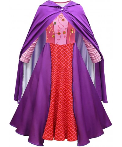 Girls Womens Hocus Pocus Costume Sanderson Sisters Costumes for Kids Adult Plus Size $66.60 Kids' Costumes