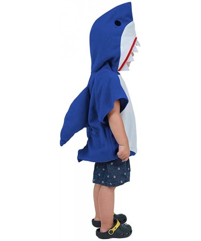 Shark Short Hoodie for Kids Boys Toddler Shark Costume Halloween Animal Outfit Short Sleeve $49.10 Kids' Costumes