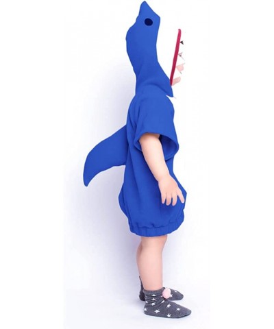 Shark Short Hoodie for Kids Boys Toddler Shark Costume Halloween Animal Outfit Short Sleeve $49.10 Kids' Costumes