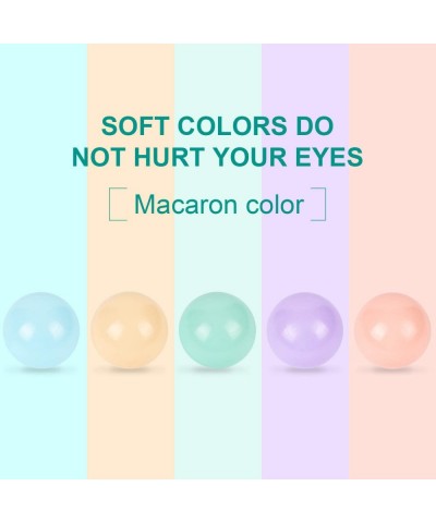 5 Mixed Colors Macaron Ocean Ball (Ship from USA) for Babies Kids Children Soft Plastic Birthday Parties Events Playground Ga...