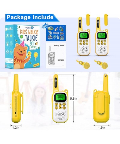 Kids Toys for 3-15 Year Old Boys Girls Walkie Talkies for Kids 22 Channels 2 Way Radio Gift Toys with Backlit LCD Flashlight ...