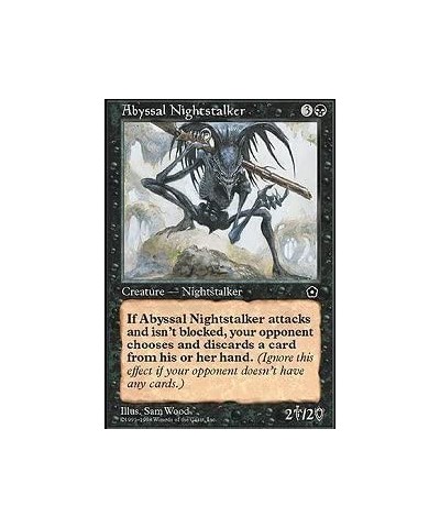 Abyssal Nightstalker - Portal Second Age $10.93 Card Games