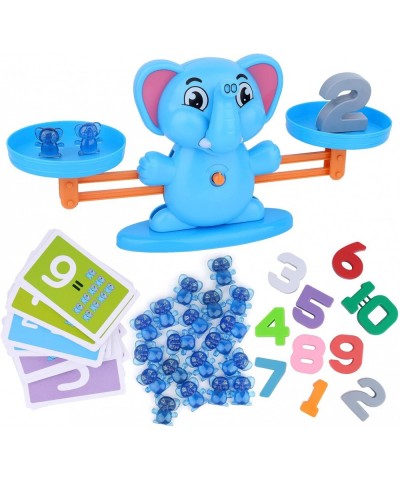 Elephant Balance Game Toy STEM Educational Math Number Balance Game Learning Counting Number Toy with Little Elephants Number...