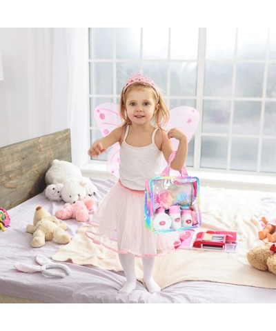 10 Pieces Baby Doll Care Set Doll Feeding and Changing Accessories Set Baby Doll Accessories in Bag Without Doll $24.66 Dolls