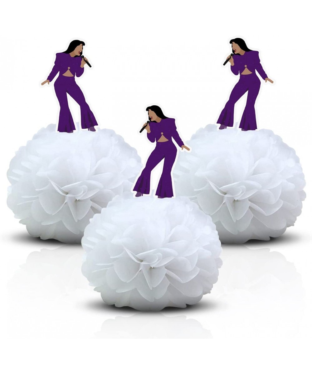 3 Selena Party Centerpieces for Super Star Party Supplies Theme Birthday Table Decorations $16.73 Kids' Party Centerpieces