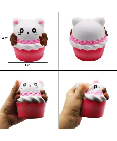 Jumbo Squishies Slow Rising Toys Pack Include Unicorn Cake Strawberry Cake Kawaii Cupcake Panda Bear Ice Cream Cat Squishy St...