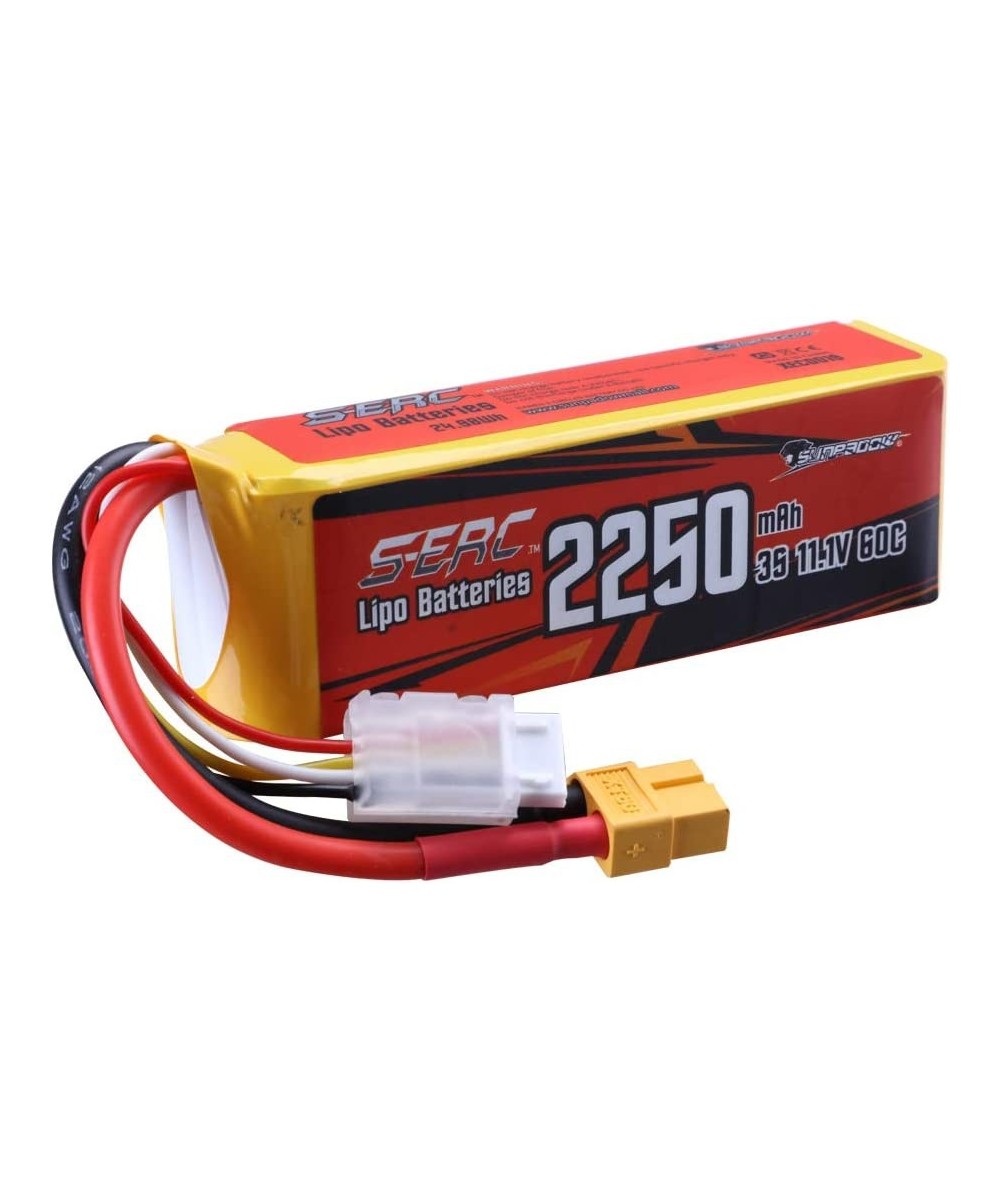 11.1V 3S RC Lipo Battery 60C 2250mAh with XT60 Plug for RC Airplane Aircraft Quadcopter Helicopter Drone FPV $38.35 Hobby Rem...