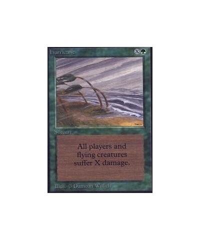 Magic: the Gathering - Hurricane - Unlimited $23.34 Card Games