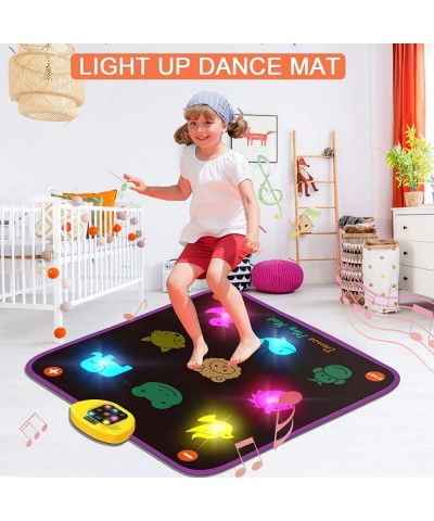 2022 Upgraded Dance Mat - Light Up Dance Mat Dance Mat for Kids Electronic Music Dance Mat Toy with LED Lights 5 Game Modes C...