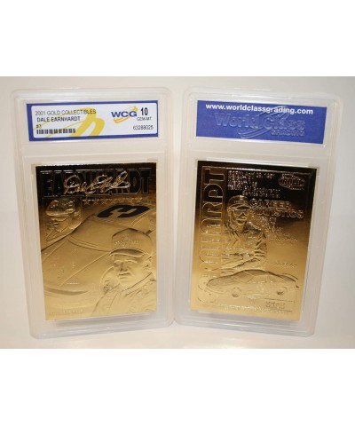 DALE EARNHARDT 2001 23KT Gold Card Sculptured GM GOODWRENCH 3 - Graded GEM MINT $22.53 Trading Cards & Accessories