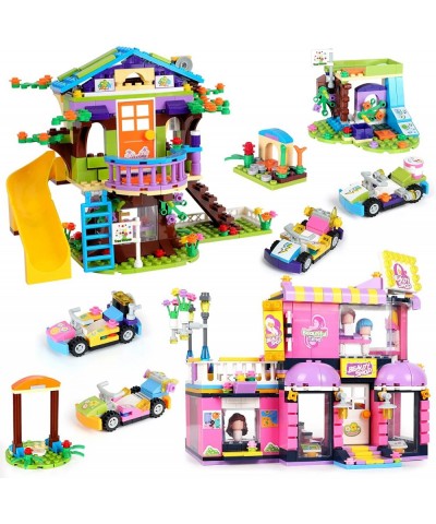 Friends Tree House Building Kit Treehouse Hair Salon Building Blocks Sets for Kids Boys Girls Aged 6-12 (1193 Pieces) $90.79 ...