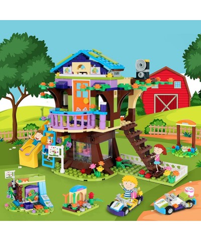 Friends Tree House Building Kit Treehouse Hair Salon Building Blocks Sets for Kids Boys Girls Aged 6-12 (1193 Pieces) $90.79 ...