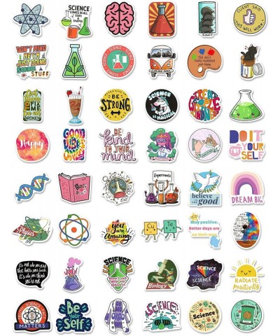 Science Stickers 200PCS Science Teacher Classroom Decor Stickers Biology Chemistry Physics Experiment Waterproof Stickers for...