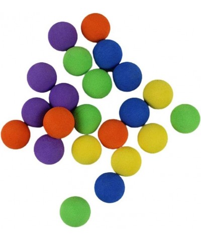 100 Pcs Refill Balls Soft EVA Foam Ball Refills Foam Blasters Replacement Foam Bullet Ball Outdoor Sports Ball Toy for Childr...