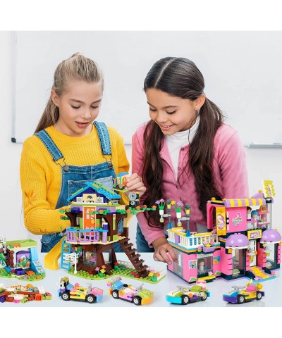 Friends Tree House Building Kit Treehouse Hair Salon Building Blocks Sets for Kids Boys Girls Aged 6-12 (1193 Pieces) $90.79 ...