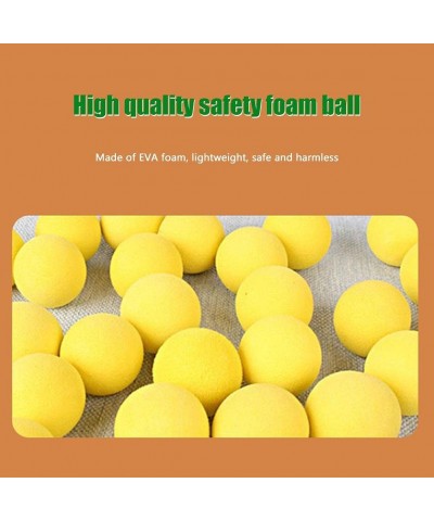 100 Pcs Refill Balls Soft EVA Foam Ball Refills Foam Blasters Replacement Foam Bullet Ball Outdoor Sports Ball Toy for Childr...