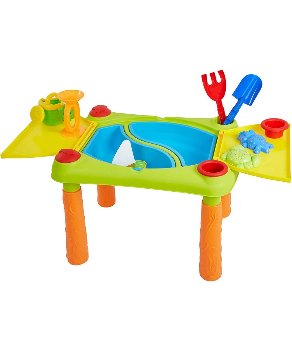 Kids Beach Toys Outdoor Sand and Water Table Activity Table and Waterpark Play Table for Toddlers $81.40 Sandboxes & Beach Toys