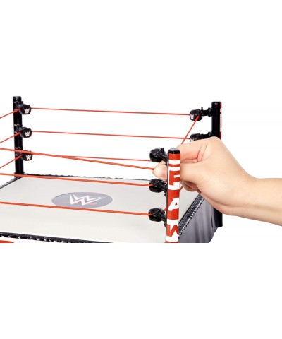 WWE Superstar 14-inch Ring with Authentic Logo Flexible Ropes & Spring-loaded Mat for Bouncing Action  [Amazon Exclusive] $91...