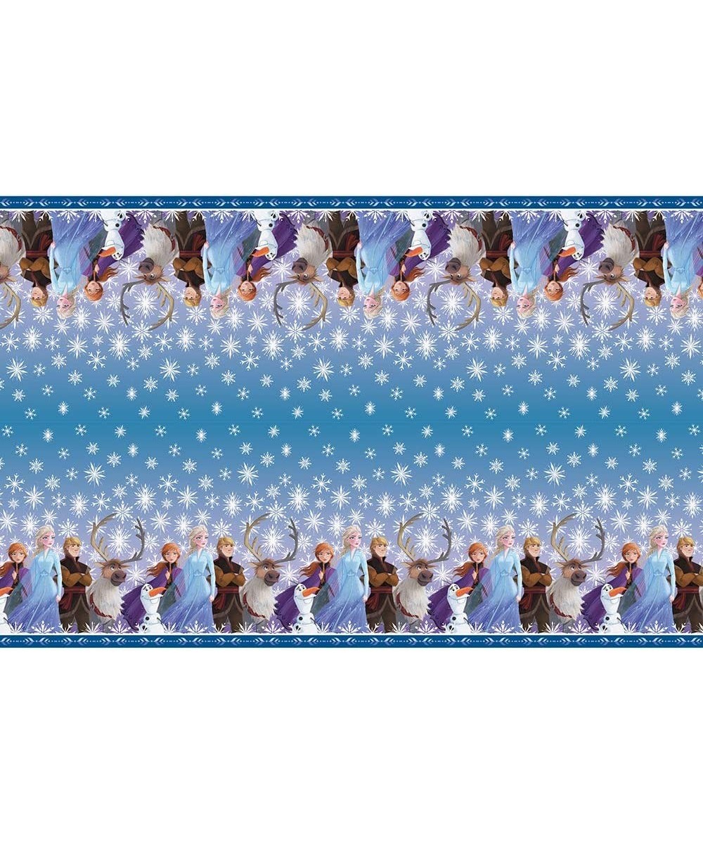 Disney Frozen 2 Rectangular Plastic Tablecover - 1 Pc Multi-Colored one Size $15.06 Kids' Party Tablecovers