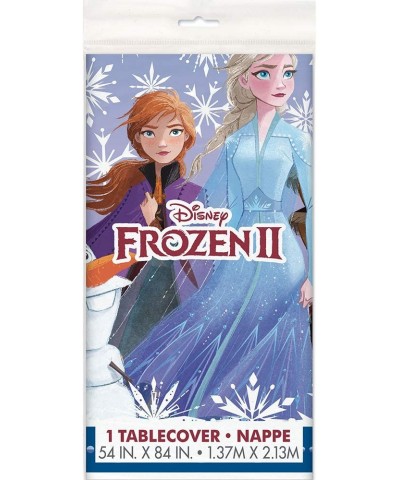 Disney Frozen 2 Rectangular Plastic Tablecover - 1 Pc Multi-Colored one Size $15.06 Kids' Party Tablecovers