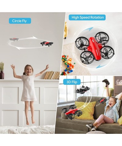 A24 Mini Drone for Kids with Battle Mode Kids Drone with Throw to Go High Speeds Rotation Self Spin and 3D Flip RC Quadcopter...