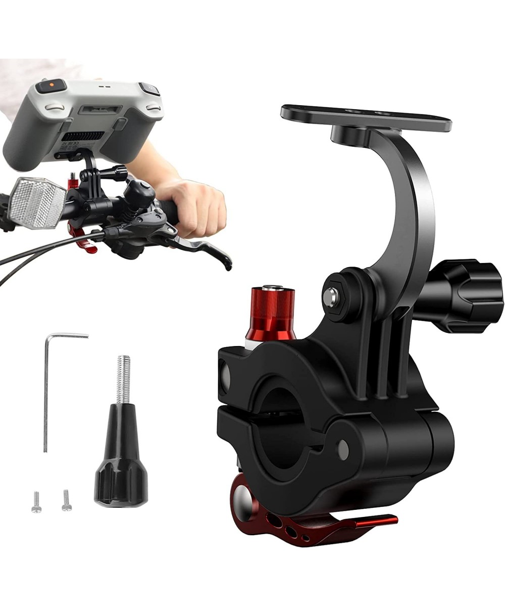 Bike Mount for DJI Mini 3 Pro RC Bicycle Handle Bar Bracket Aluminum Alloy Remote Control Holder Adjustable Bike Clamp Clip f...