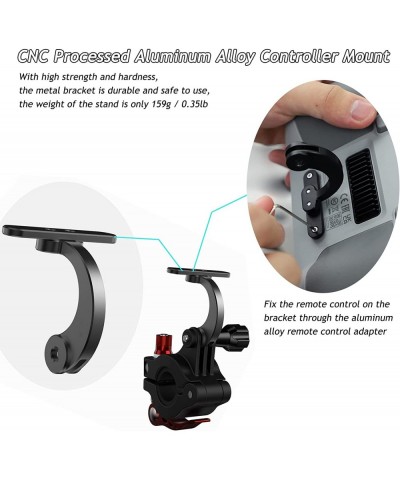 Bike Mount for DJI Mini 3 Pro RC Bicycle Handle Bar Bracket Aluminum Alloy Remote Control Holder Adjustable Bike Clamp Clip f...