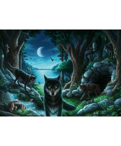 16434 Curse of The Wolves 759 Piece Jigsaw Puzzle for Kids and Adults Ages 12 and Up - an Escape Room Experience in Puzzle Fo...