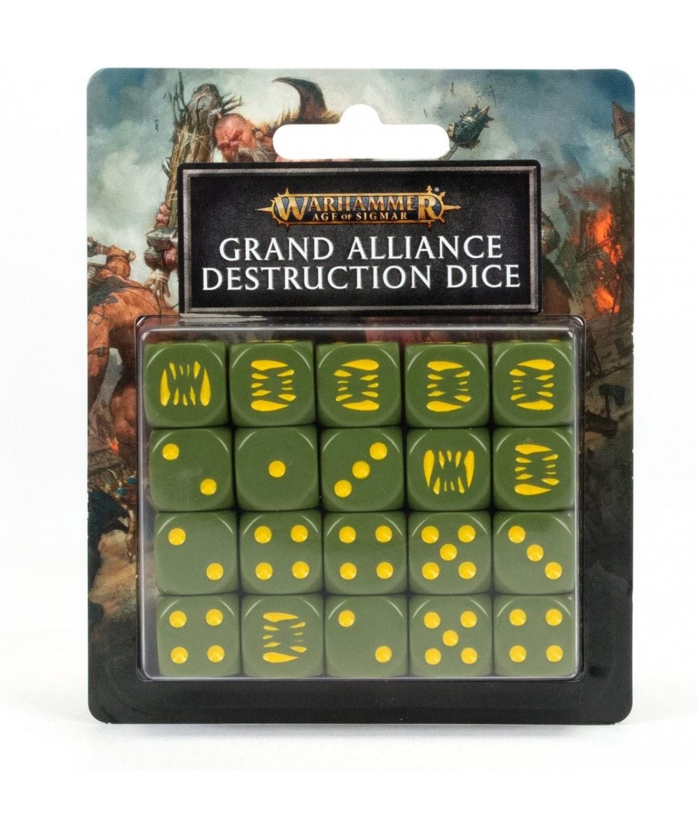 Age of Sigmar - Grand Alliance Destruction Dice Set $43.92 Game Accessories