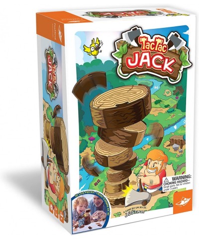 Games: Tac Tac Jack Lumberjack. A Fun Dexterity Game for Kids Family and Friends Easy to Learn Fast to Play 2 to 7 Players Fo...