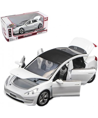 Model 3 Toy Car 1:32 Scale Alloy Car Model 3 Diecast & Pull Back Toy Vehicles Car Toy for 3 to 12 Years Old Toddlers Kids Toy...