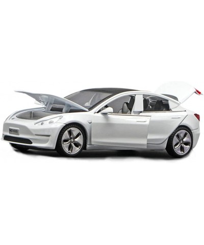 Model 3 Toy Car 1:32 Scale Alloy Car Model 3 Diecast & Pull Back Toy Vehicles Car Toy for 3 to 12 Years Old Toddlers Kids Toy...