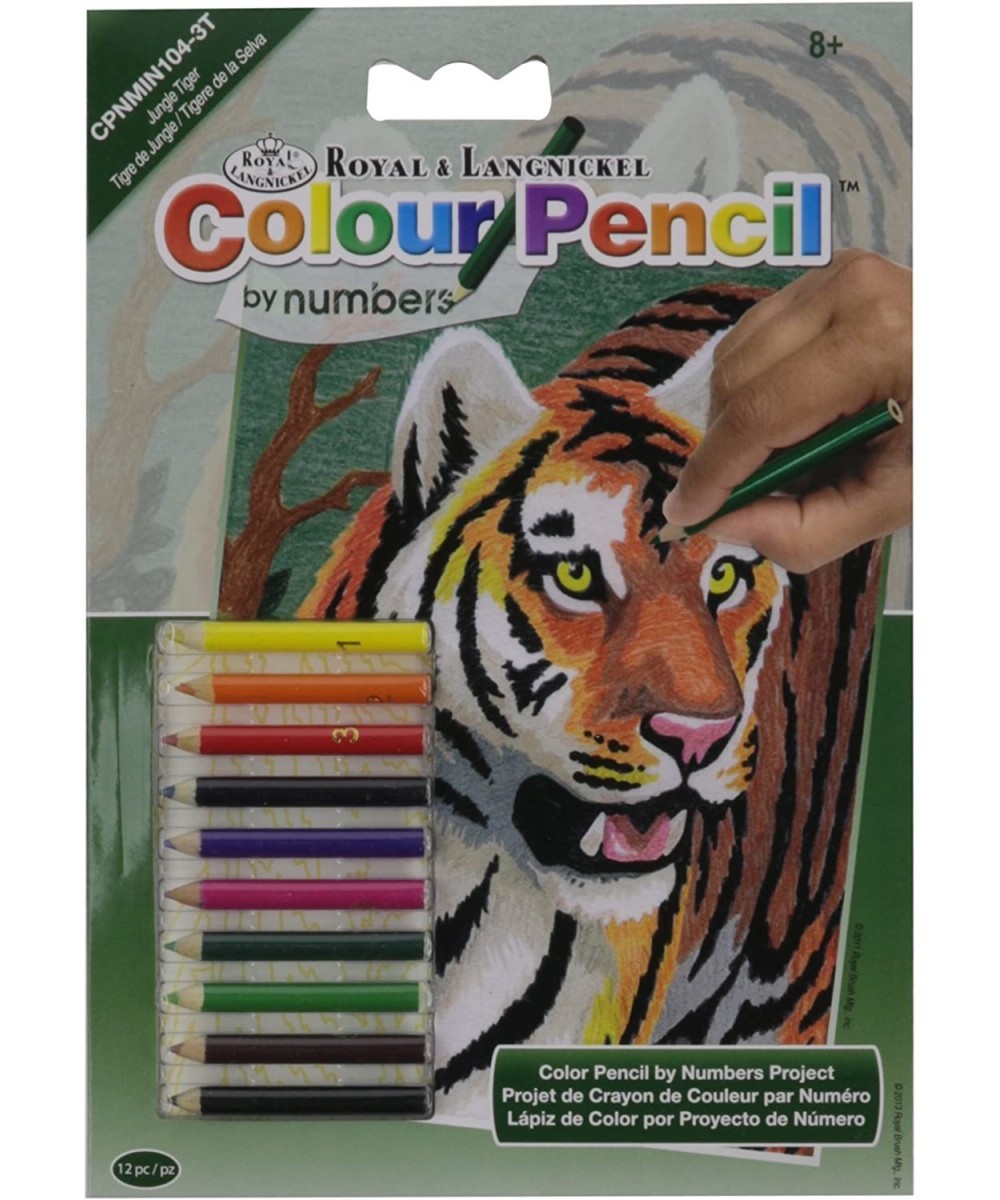 CPNMIN-104 Penbynumber Mini Jungle Tiger $12.00 Kids' Drawing & Writing Boards