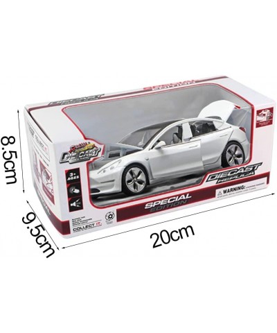 Model 3 Toy Car 1:32 Scale Alloy Car Model 3 Diecast & Pull Back Toy Vehicles Car Toy for 3 to 12 Years Old Toddlers Kids Toy...