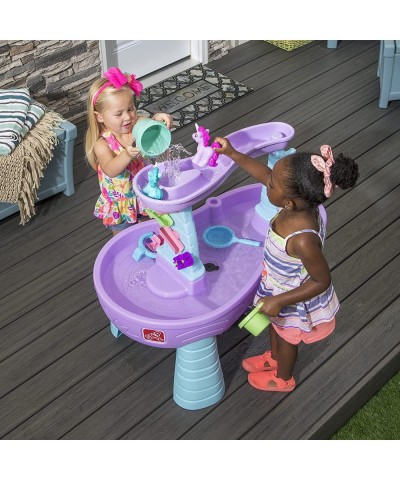 Rain Showers & Unicorns Water Table – Kids Purple Water Play Table with 13-Pc Unicorn Accessory Set $126.71 Sandboxes & Beach...