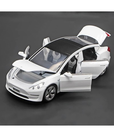 Model 3 Toy Car 1:32 Scale Alloy Car Model 3 Diecast & Pull Back Toy Vehicles Car Toy for 3 to 12 Years Old Toddlers Kids Toy...