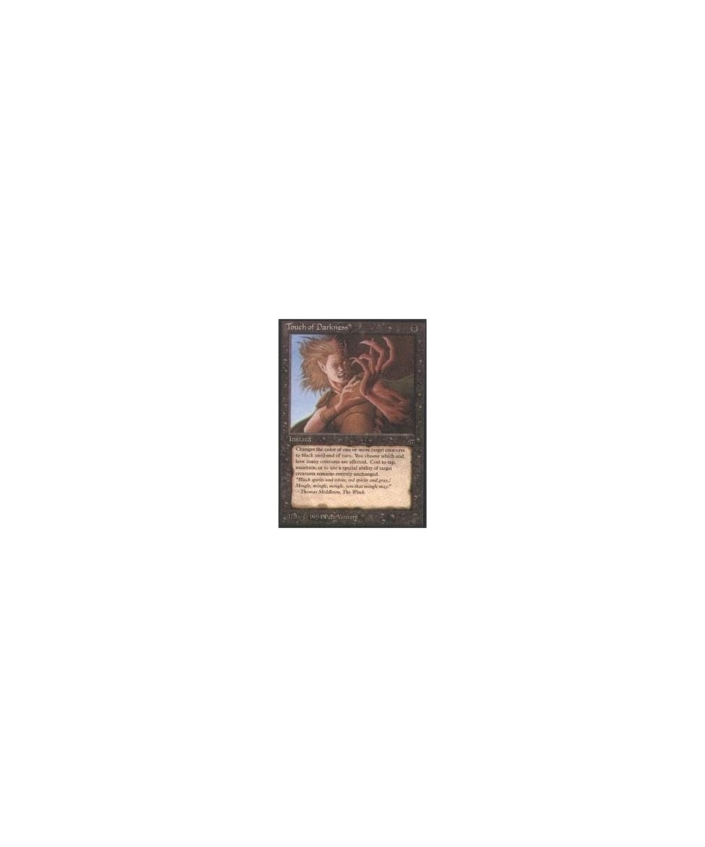 Magic: the Gathering - Touch of Darkness - Legends $15.88 Card Games