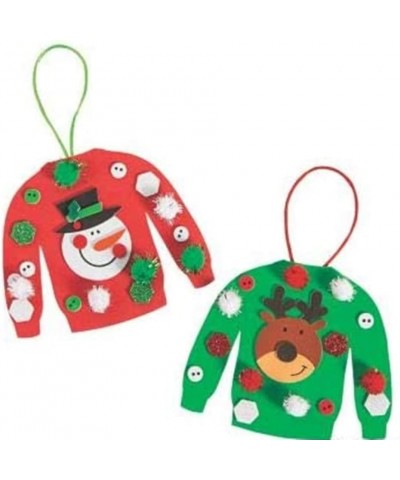 Ugly Sweater Ornament Craft Kit -12 - Crafts for Kids and Fun Home Activities $25.55 Craft Kits