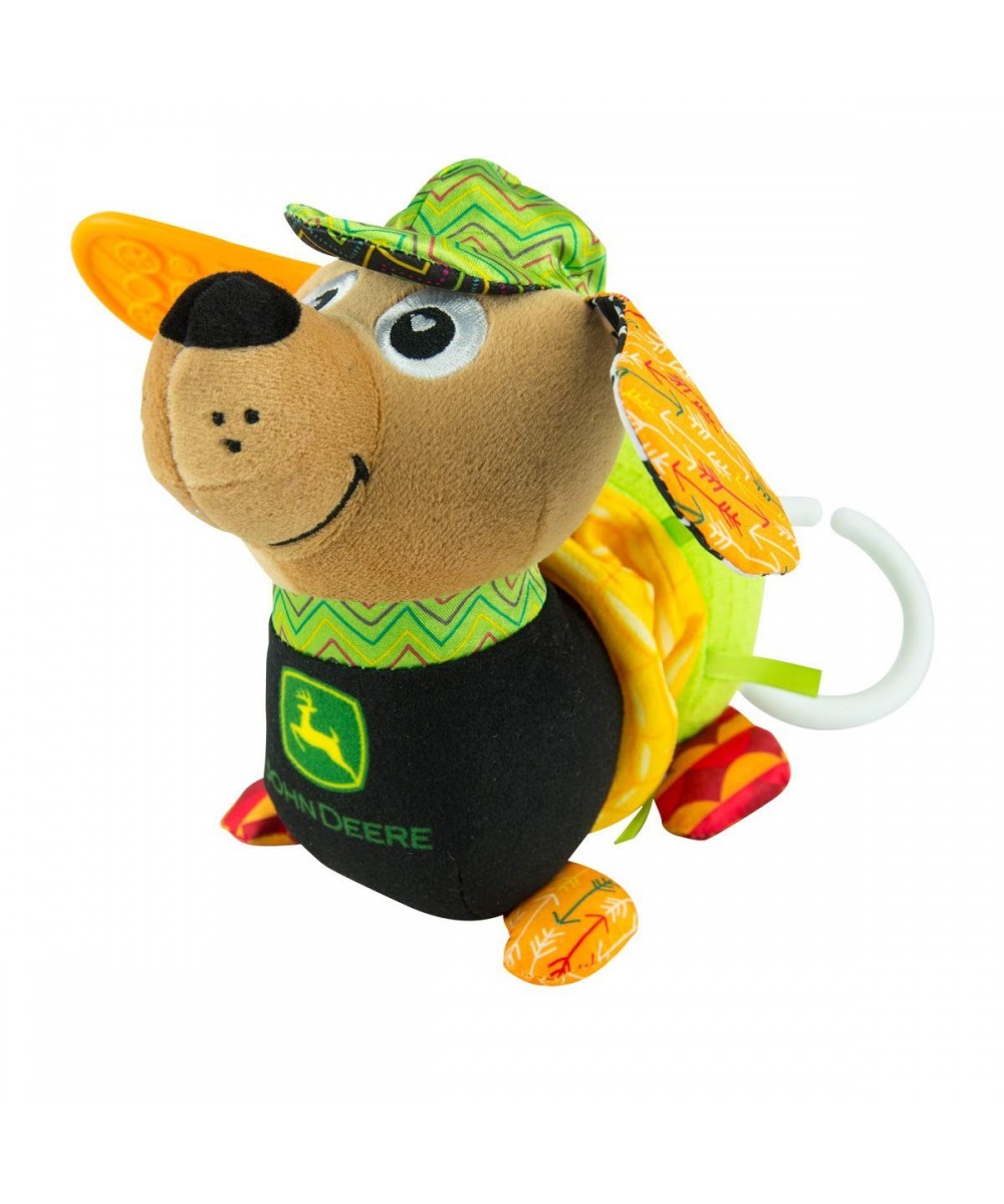 John Deere Clip and Go Corn E. Dogg Toy Multicolor $25.89 Plush Figure Toys