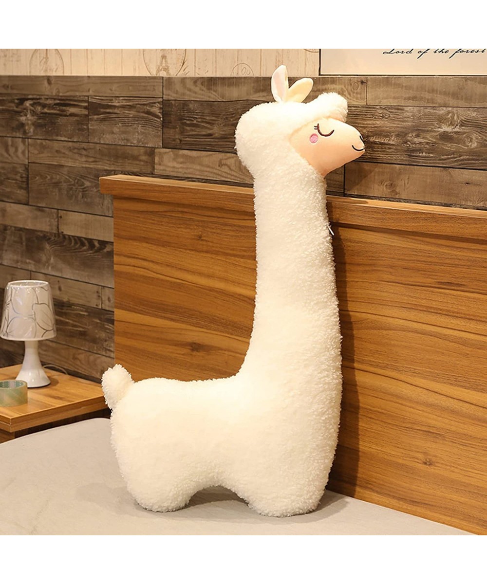 20 Inch White Alpaca Stuffed Animal Cute for Kids Creative Sheep Plush Pillow Stuffed Alpaca Toy Clever Boy's and Girl's Room...