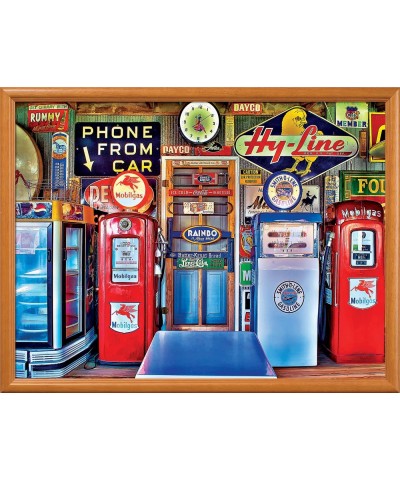 750 Piece Jigsaw Puzzle for Adults Family Or Kids - Classic Gas - 18"x24 $26.24 Jigsaw Puzzles