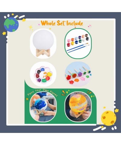 DIY Paint Art Kit Paint Your Own Planet Arts and Crafts Kit for Kids Ages 3 - 12 + Creative Gifts and Activities Project $22....