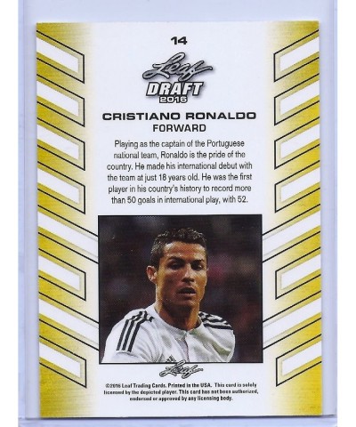 Cristiano Ronaldo 2016 Draft (Exclusive Edition) Card 14! Soccer Legend! $27.57 Trading Cards & Accessories